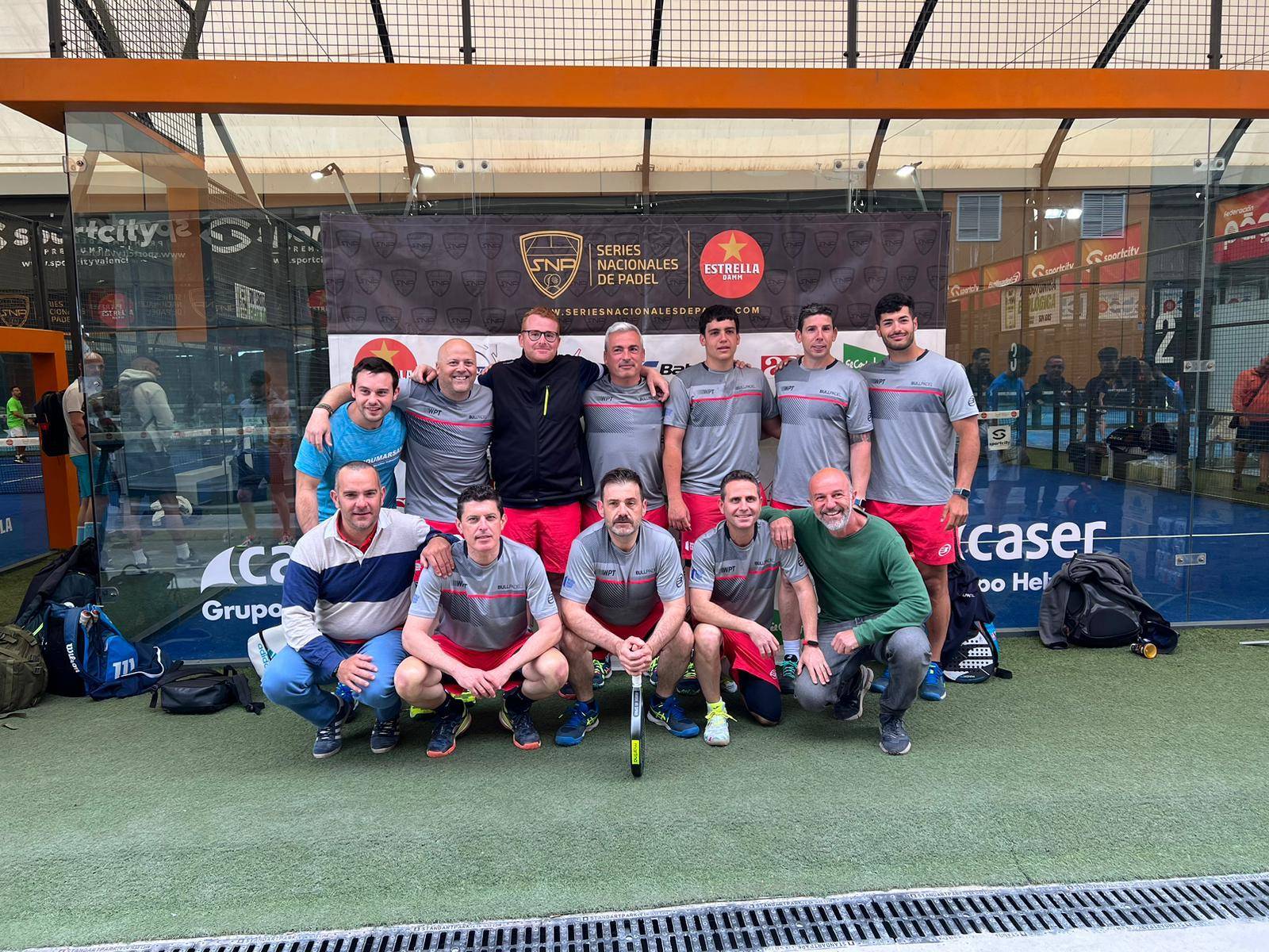 Equipo masculino de Ragoma Pádel